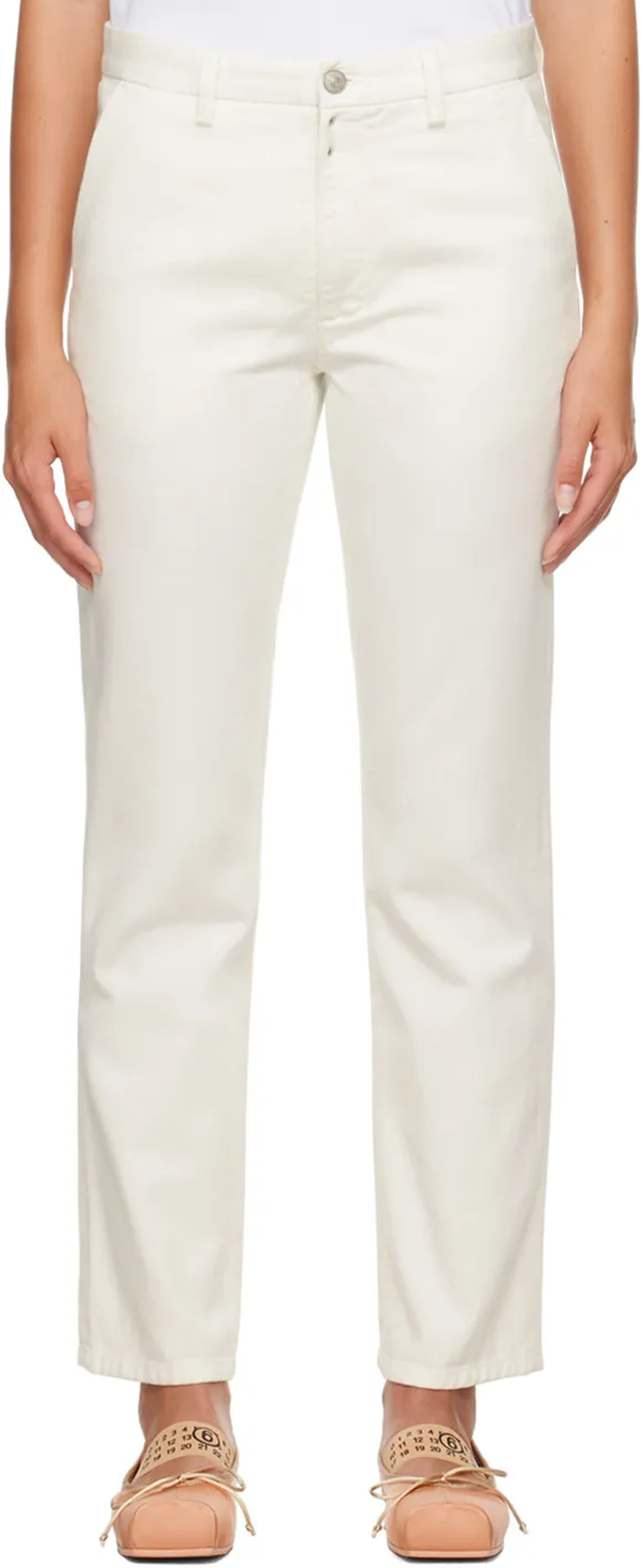 Straight-Leg Cotton Jeans