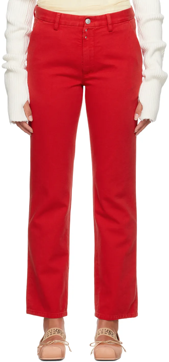 Slim-Fit Flared Jeans