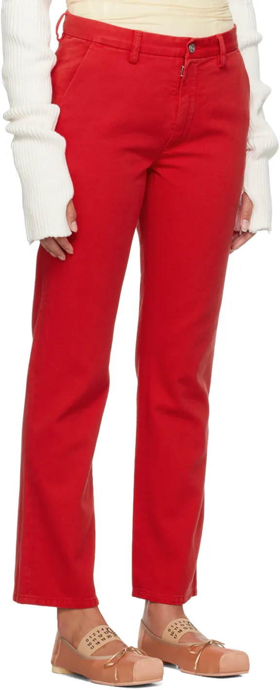 Slim-Fit Flared Jeans