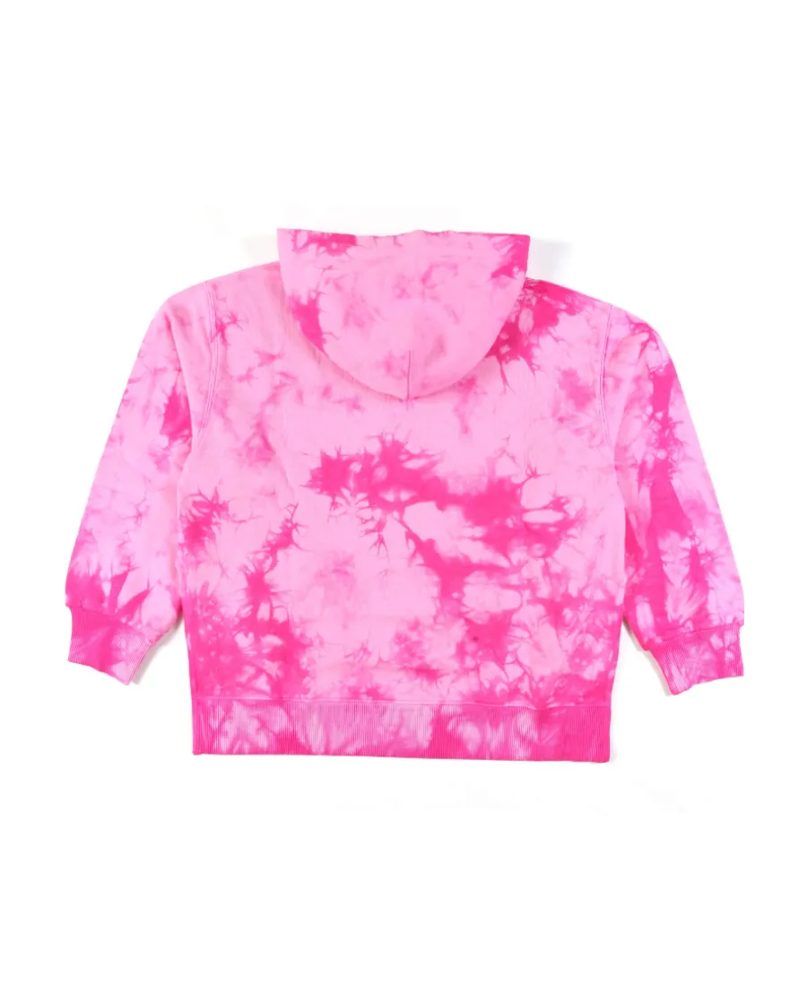 Tie-Dyed Drop Shoulder Hoodie