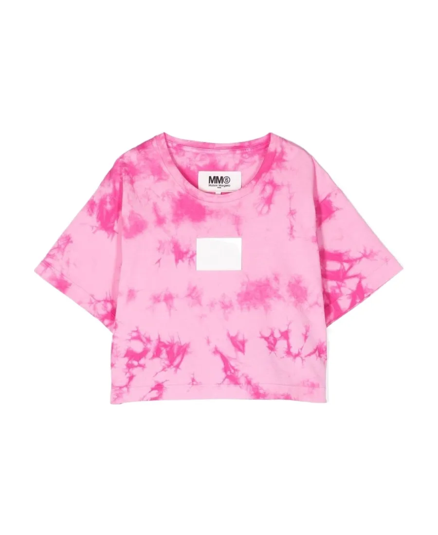 Tie-Dyed Crewneck T-Shirt