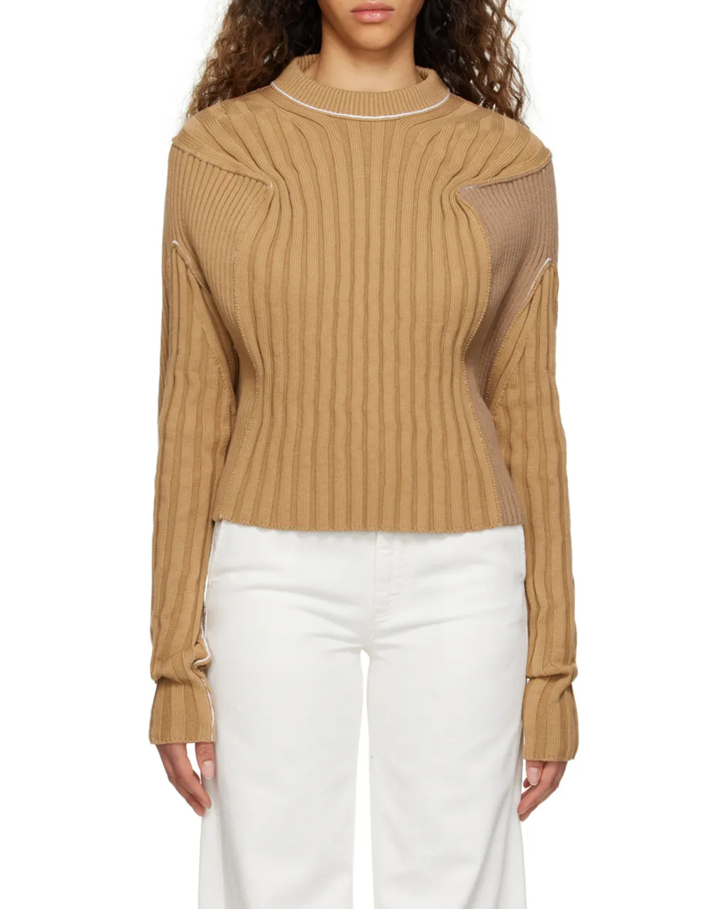 Rib Knitted Sweater