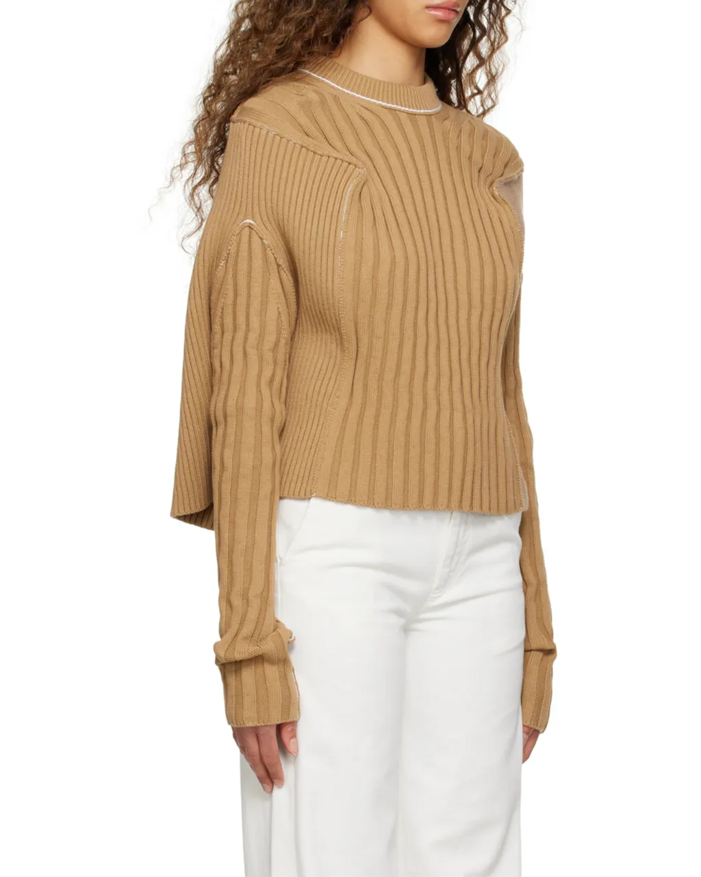 Rib Knitted Sweater