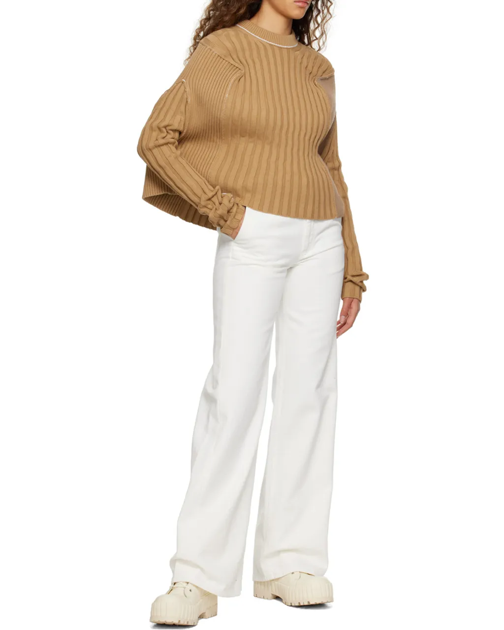 Rib Knitted Sweater
