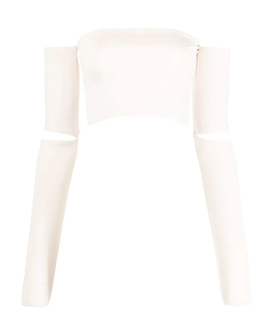 Off-Shoulder Cropped Top