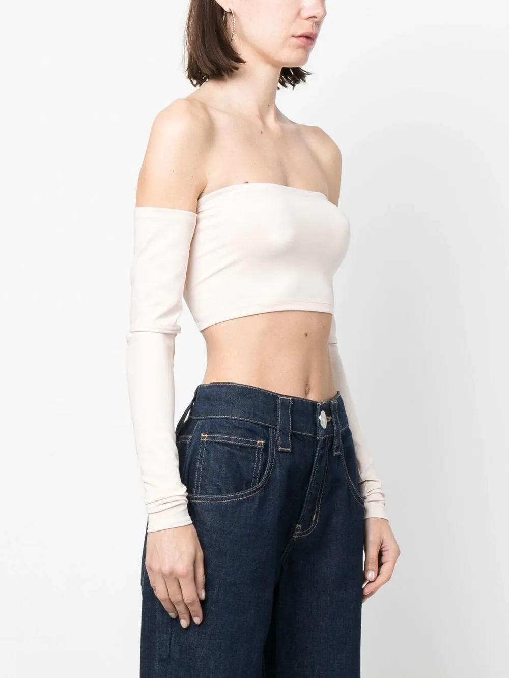 Off-Shoulder Cropped Top