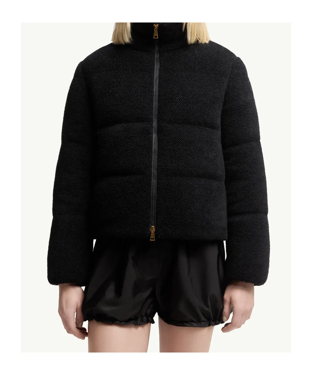 Mornas Zip-Up Short Puffer Jacket