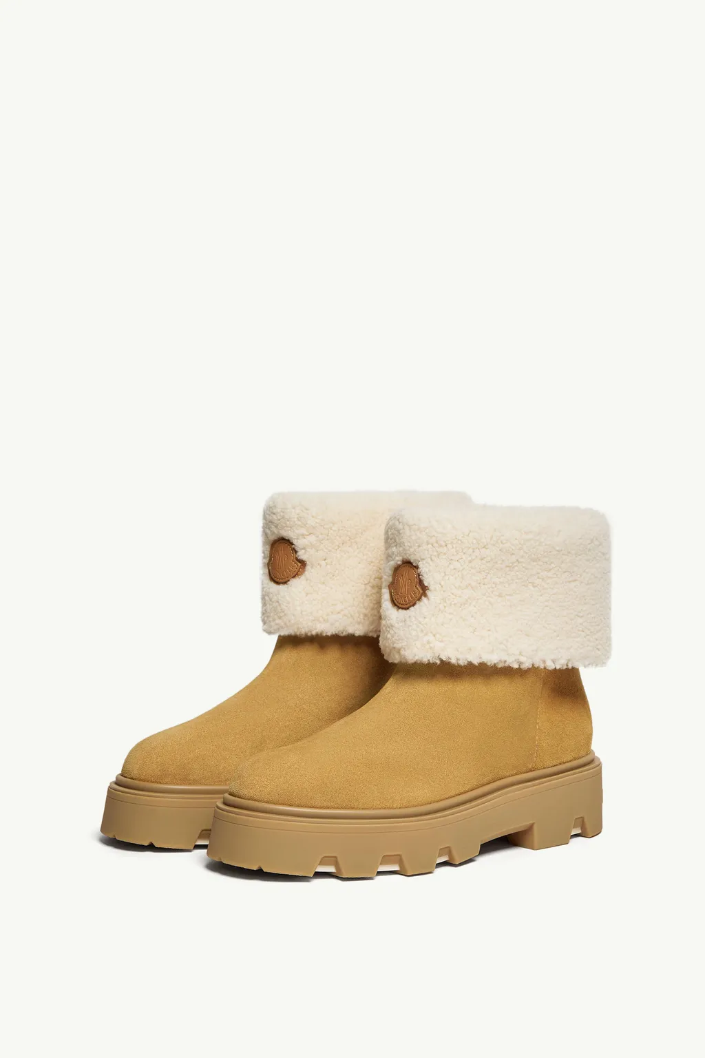 Aurea Mid Suede & Shearling Boots