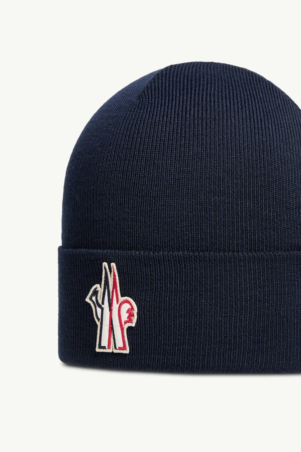 Logo Patch Knitted Beanie