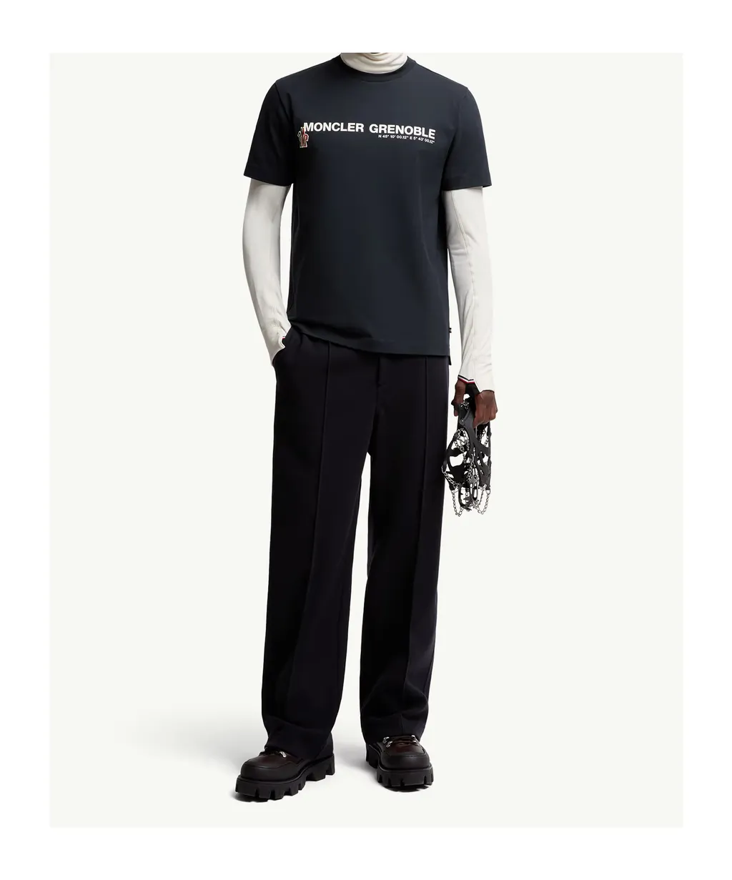 Logo Embroidered Crewneck T-Shirt