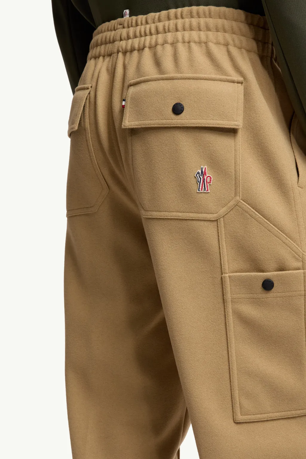Logo Embroidered Straight Leg Pants