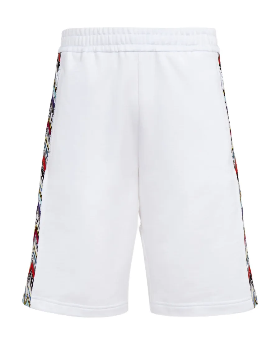 Zig Zag Detail Bermuda Shorts