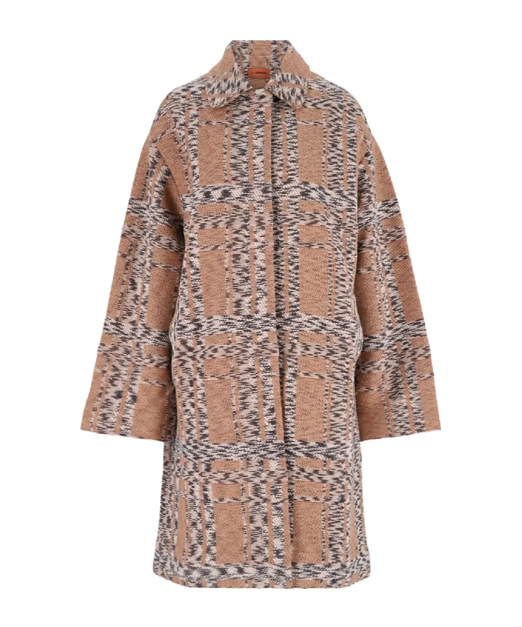Wool-Blend Coat
