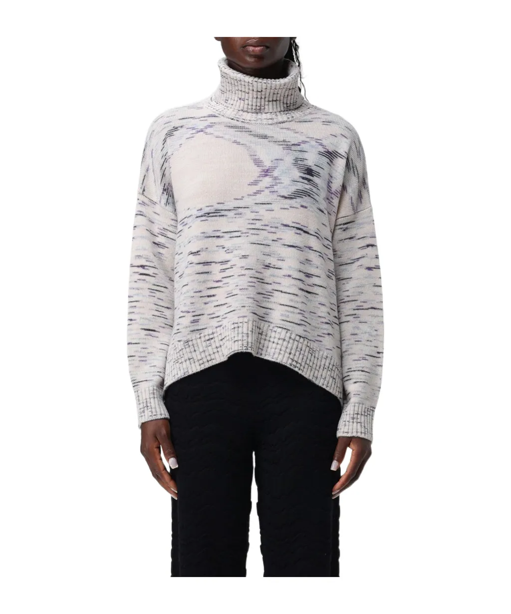 Knitted Roll Neck Jumper