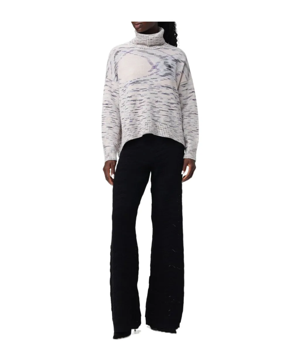 Knitted Roll Neck Jumper