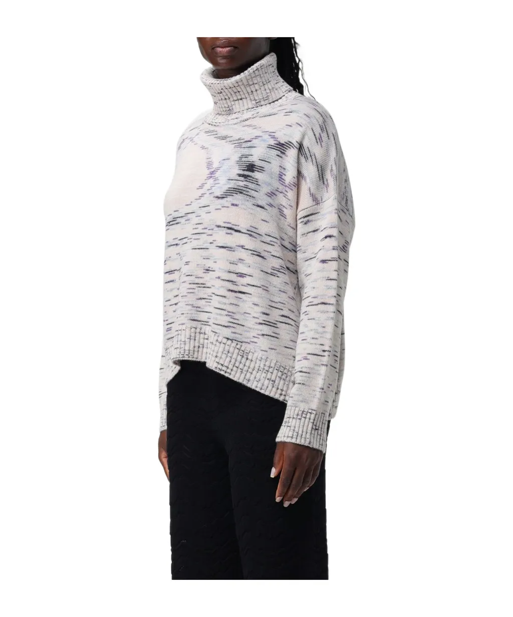 Knitted Roll Neck Jumper