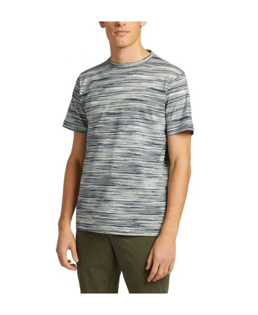Striped Knitted Crewneck T-Shirt