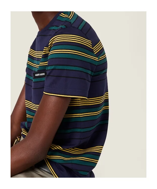 Striped Jersey T-Shirt