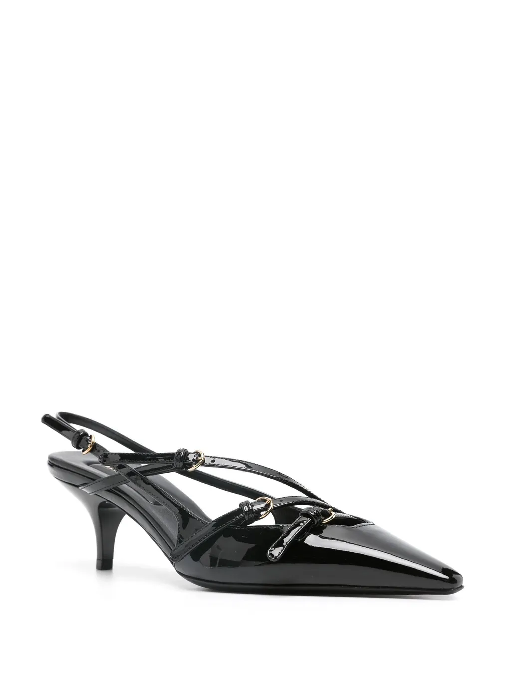 Pointed High-Heeled Sandals