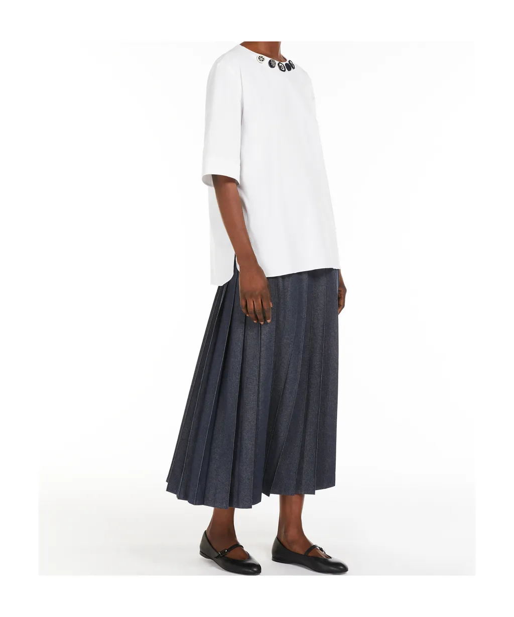 Cotton Poplin Blouse
