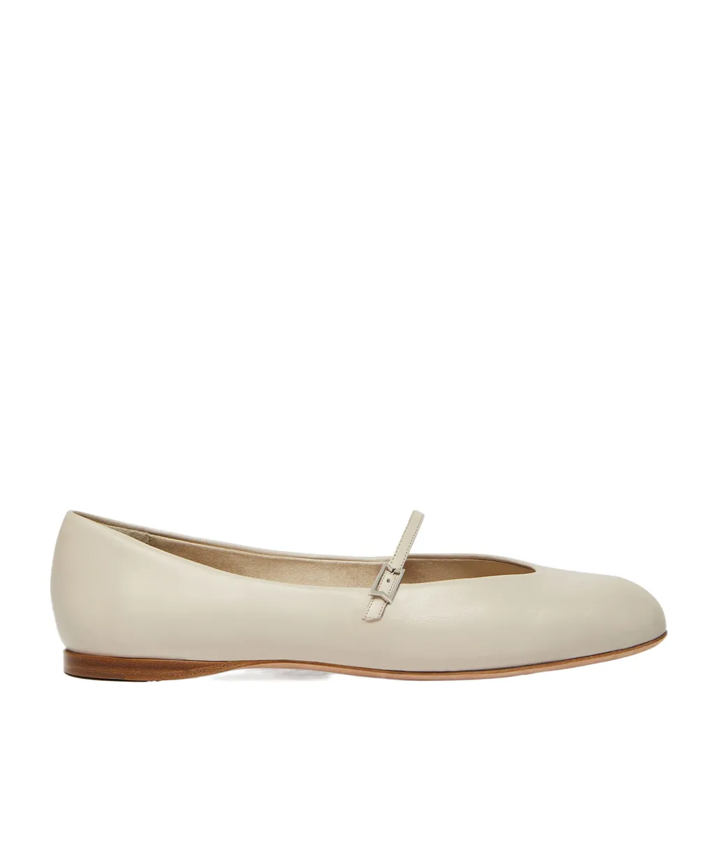 Nappa Leather Ballet Flats