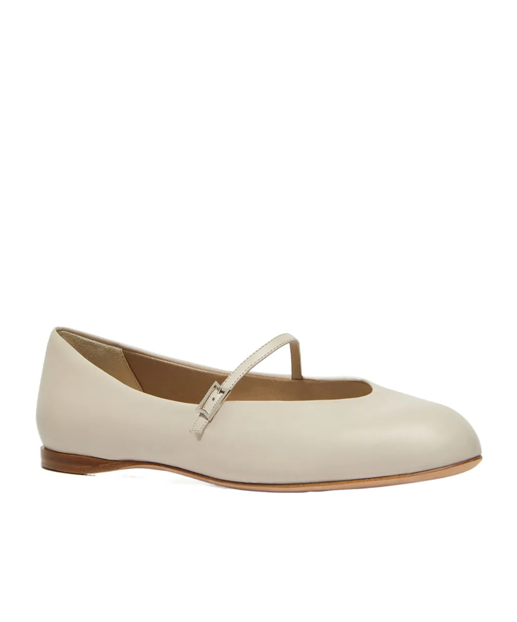 Nappa Leather Ballet Flats