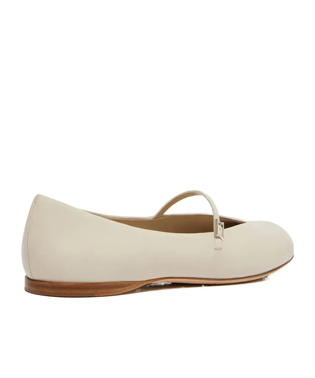 Nappa Leather Ballet Flats