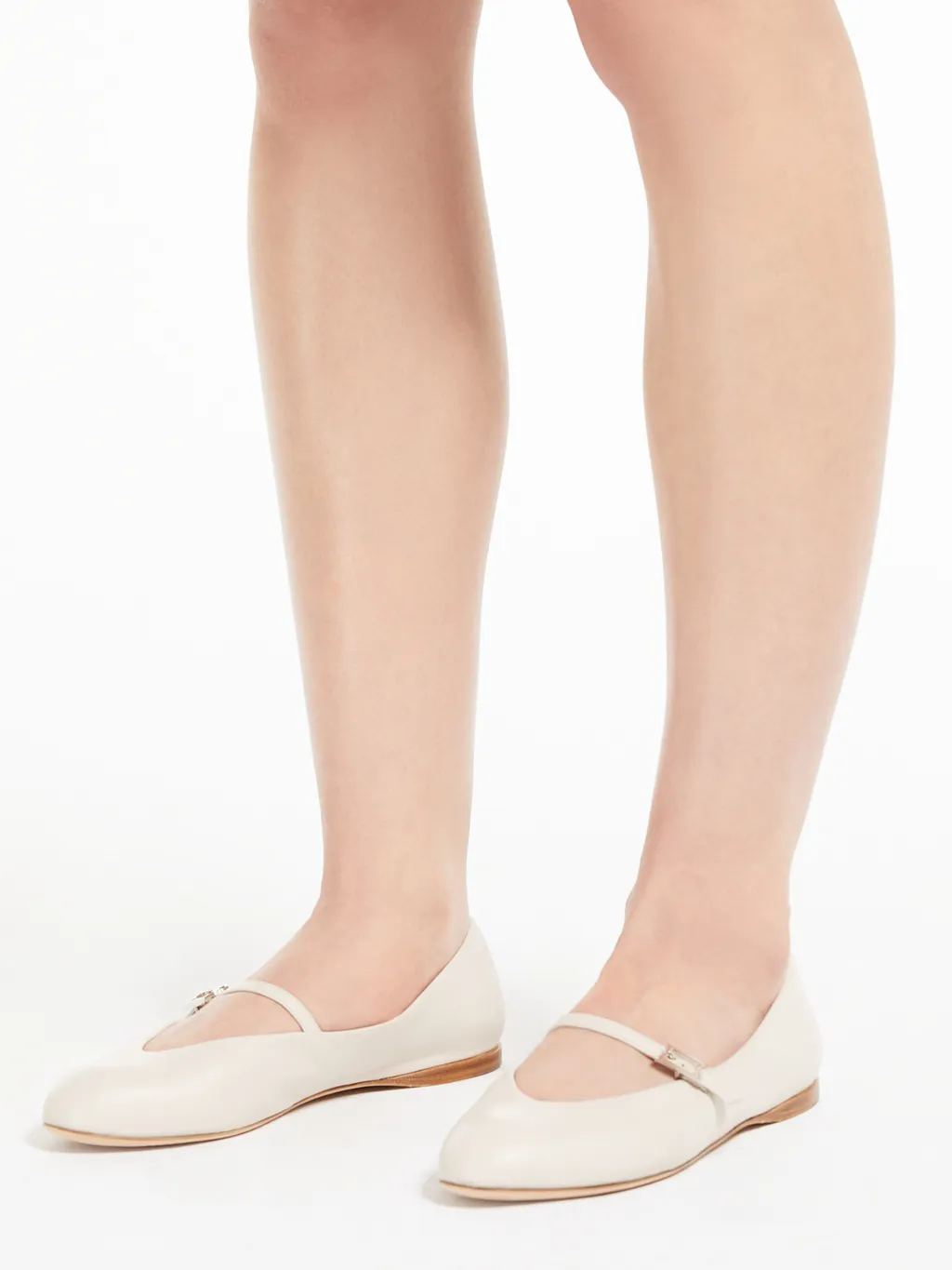 Nappa Leather Ballet Flats
