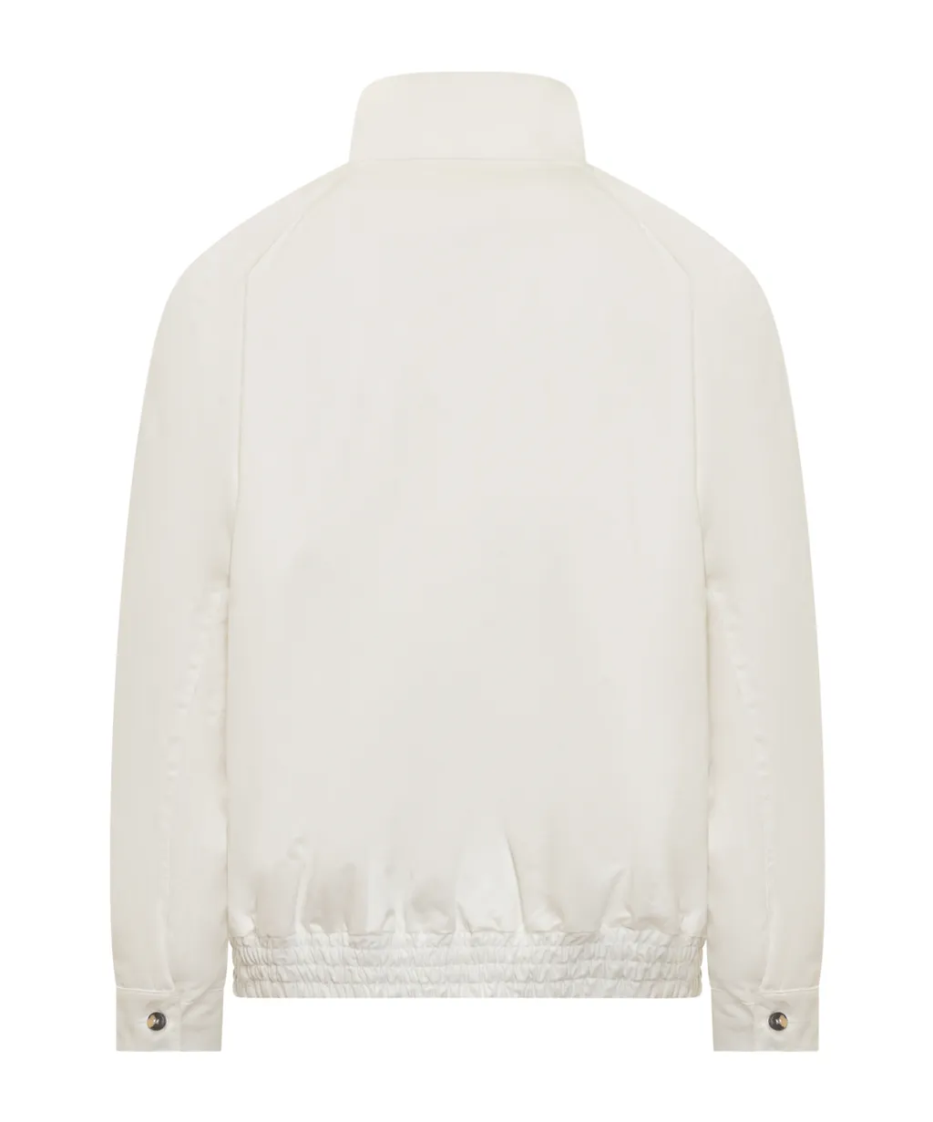 Logo Patch Zipped Jacket