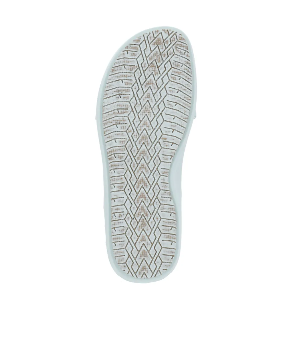 Logo Embossed Buckled Sandals