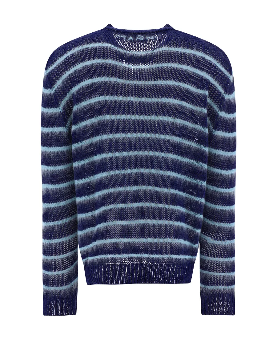 Long-Sleeved Knitted Pullover