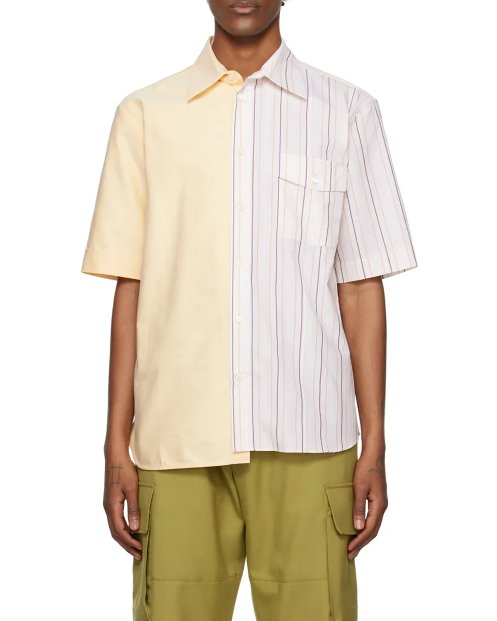 Lapel Short-Sleeved Shirt