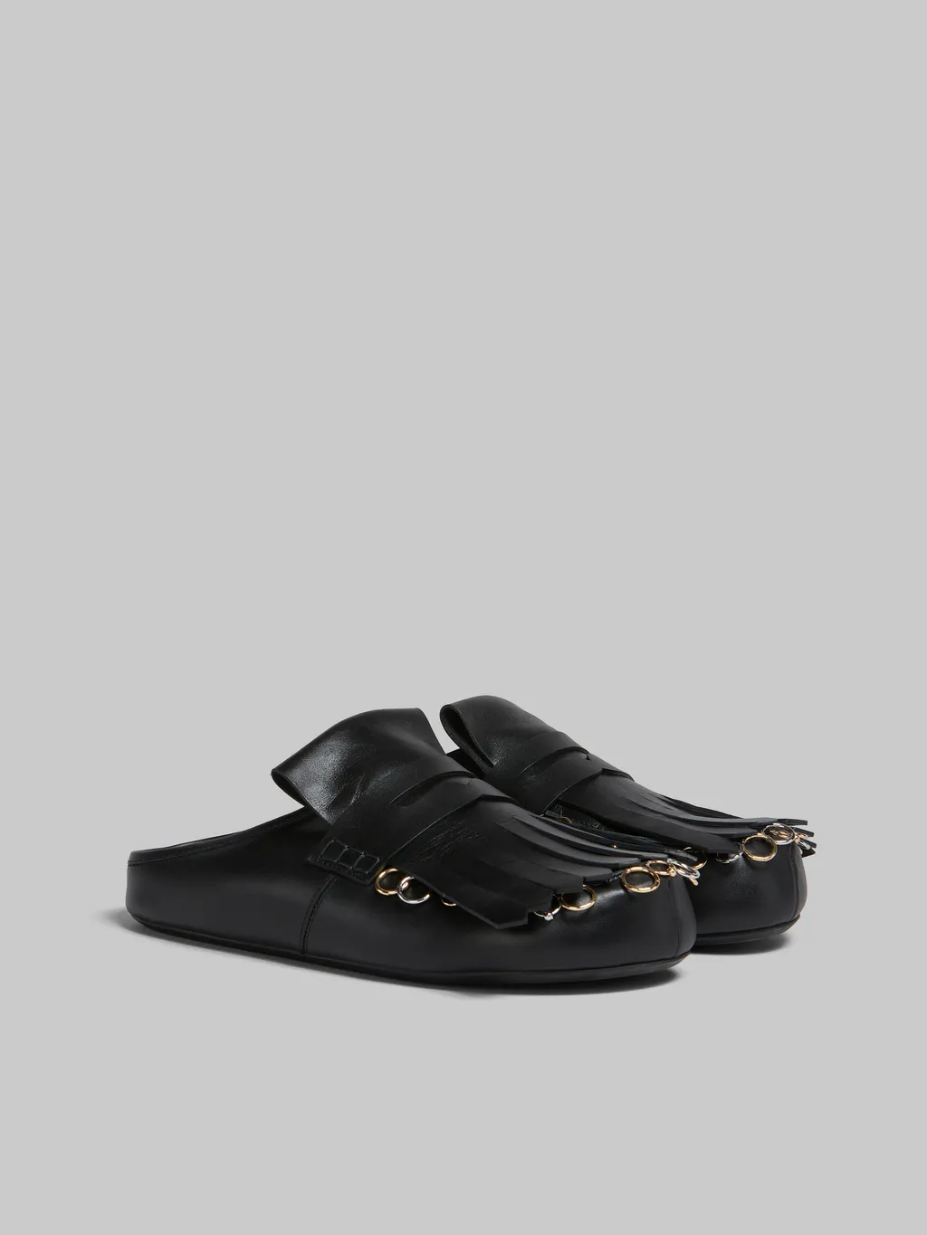 Fringed Round Toe Sandals