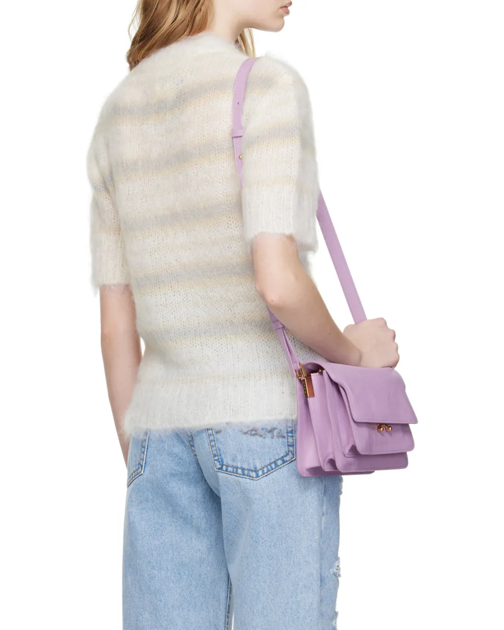 Short-Sleeved Striped Jumper