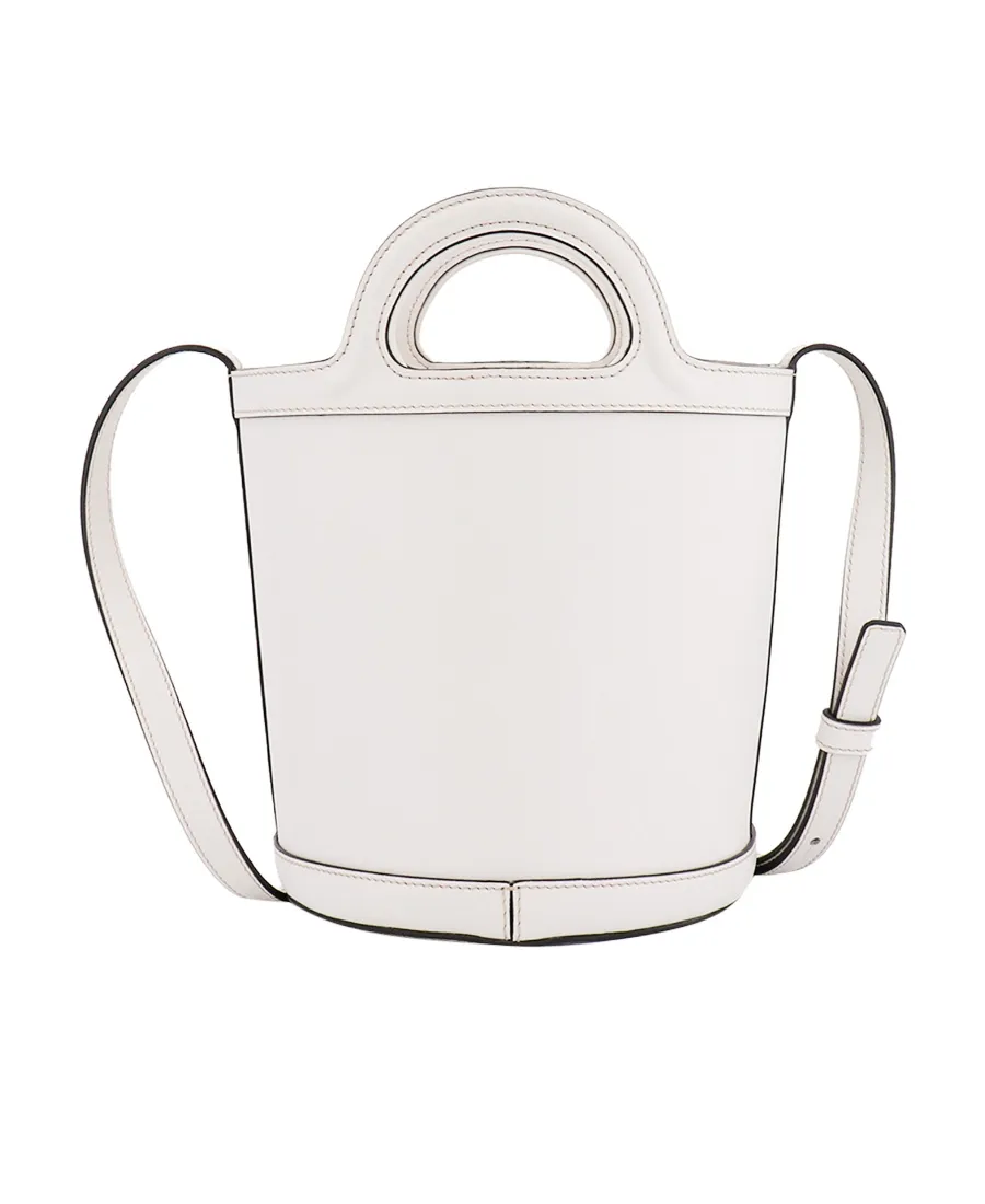 Logo Embossed Tropicalia Small Bucket Bag