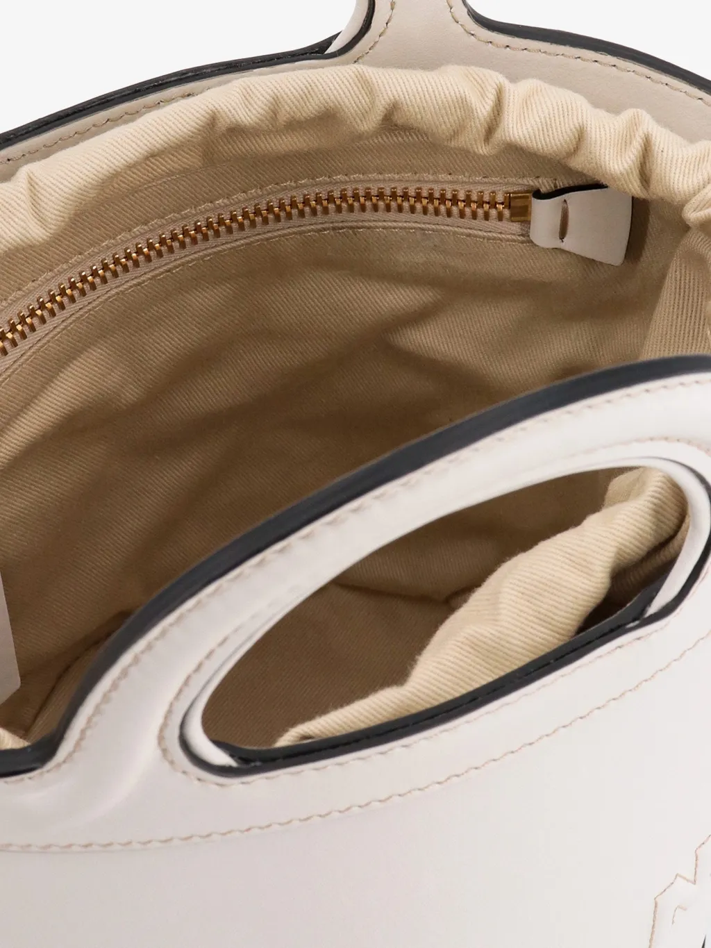 Logo Embossed Tropicalia Small Bucket Bag