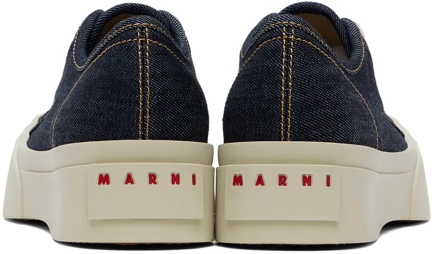 Denim Pablo Lace-Up Sneakers