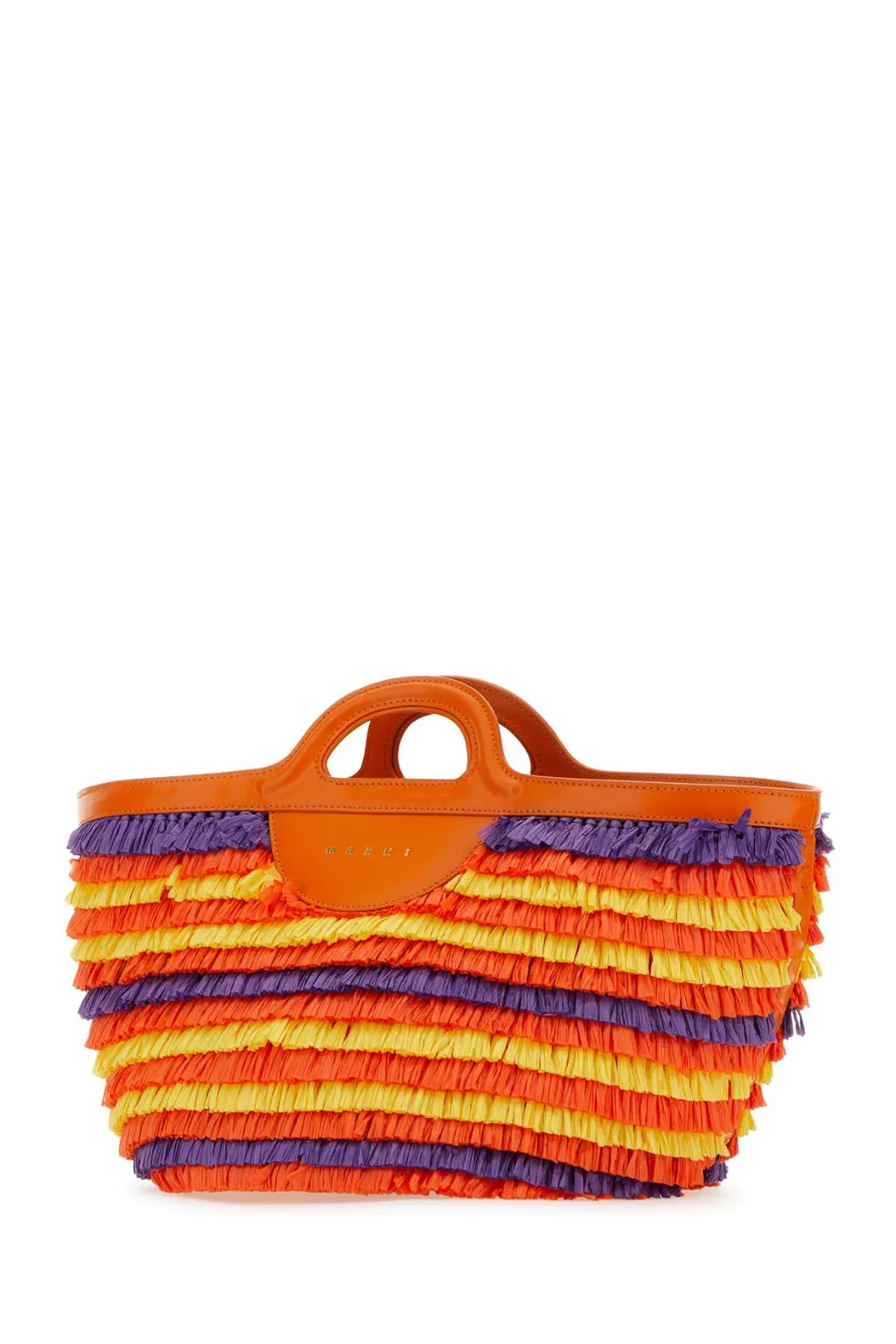 Multicolor Fringed Handbag
