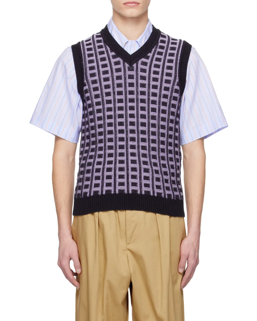 Knitted Cotton Vest