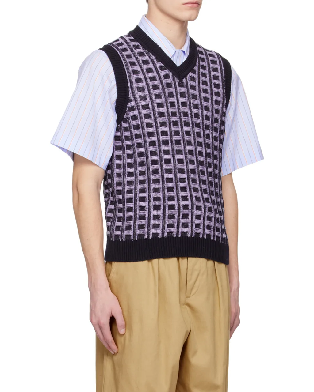 Knitted Cotton Vest