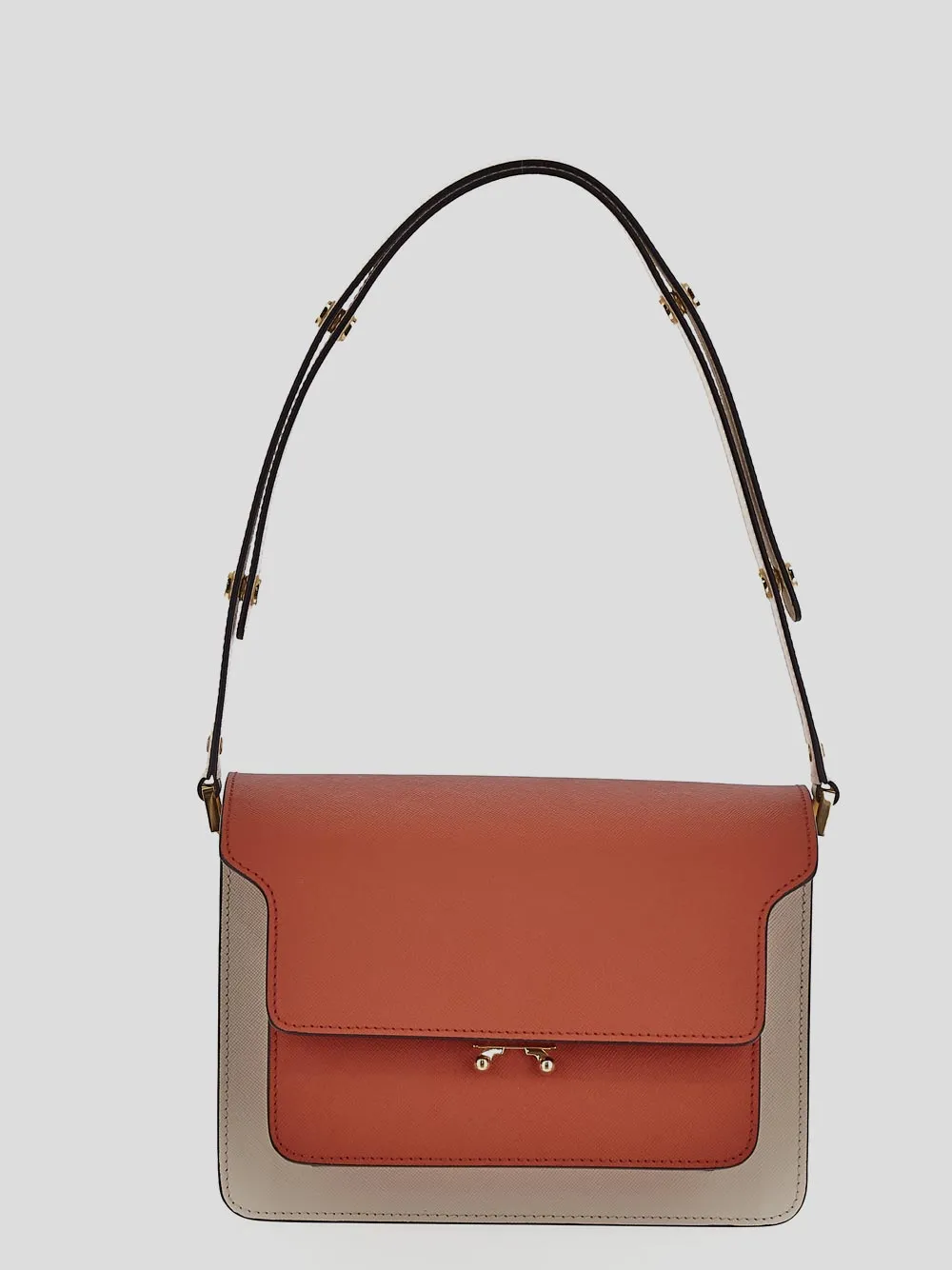 Open-Flap Shoulder Bag