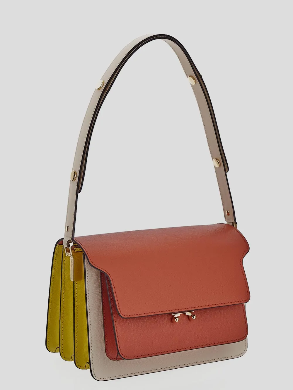 Open-Flap Shoulder Bag