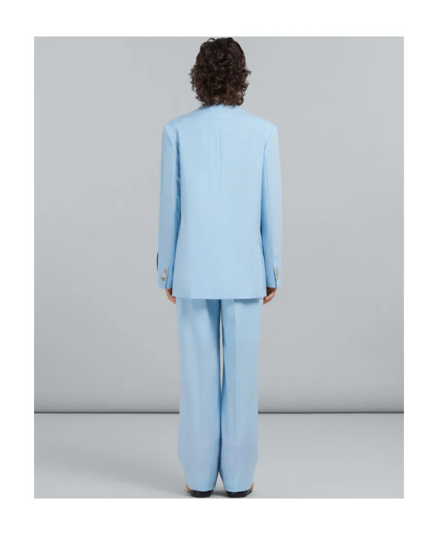 Single-Breasted Buttoned Blazer