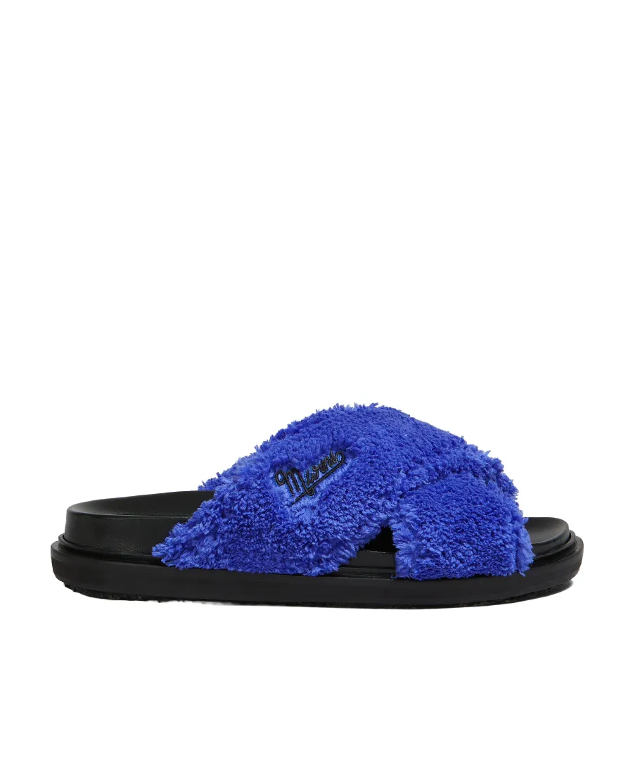 Terry Slide Sandal