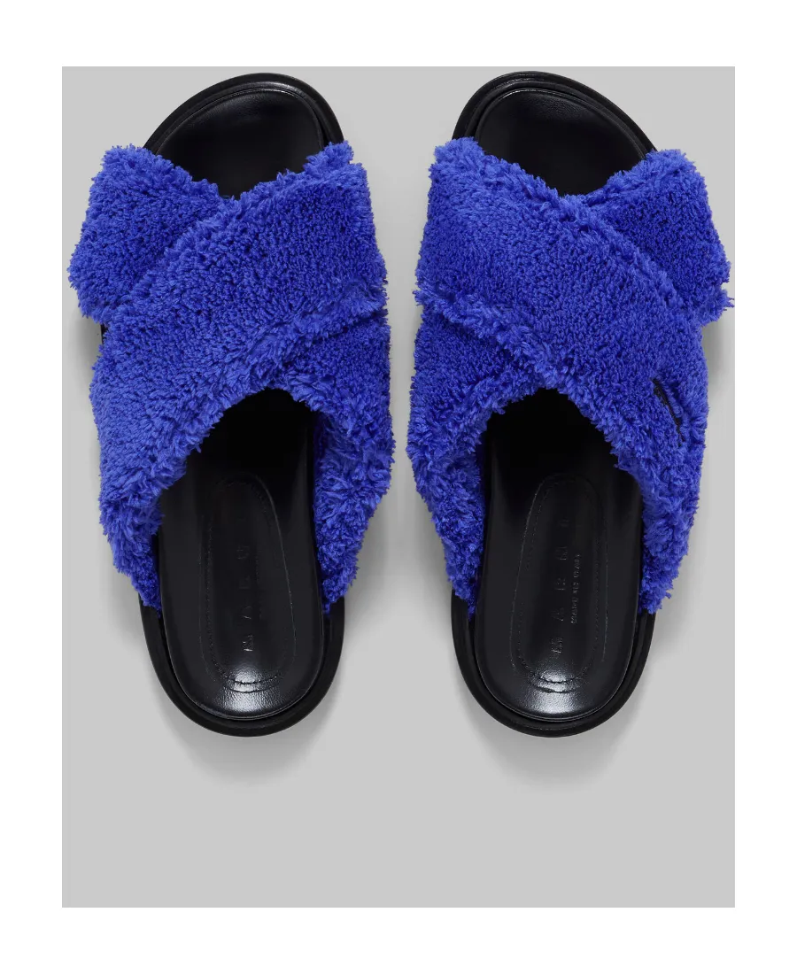 Terry Slide Sandal