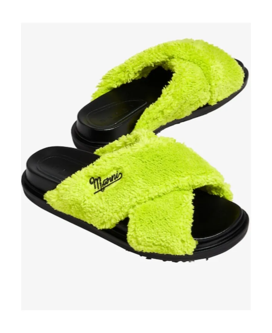 Terry Slide Sandal