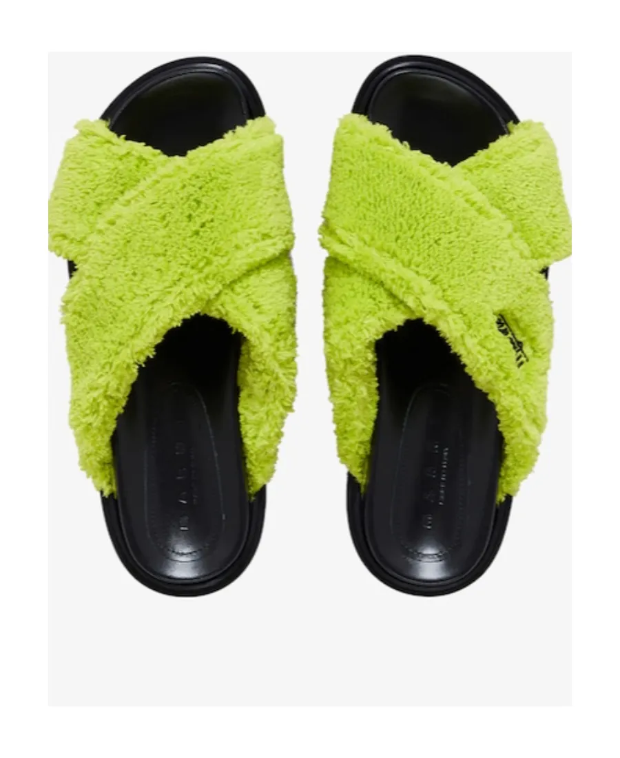 Terry Slide Sandal