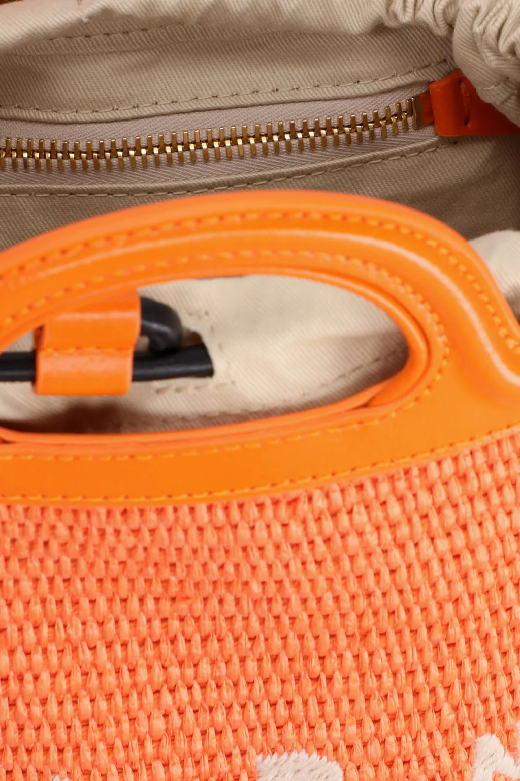 Logo Embroidered Bucket Bag