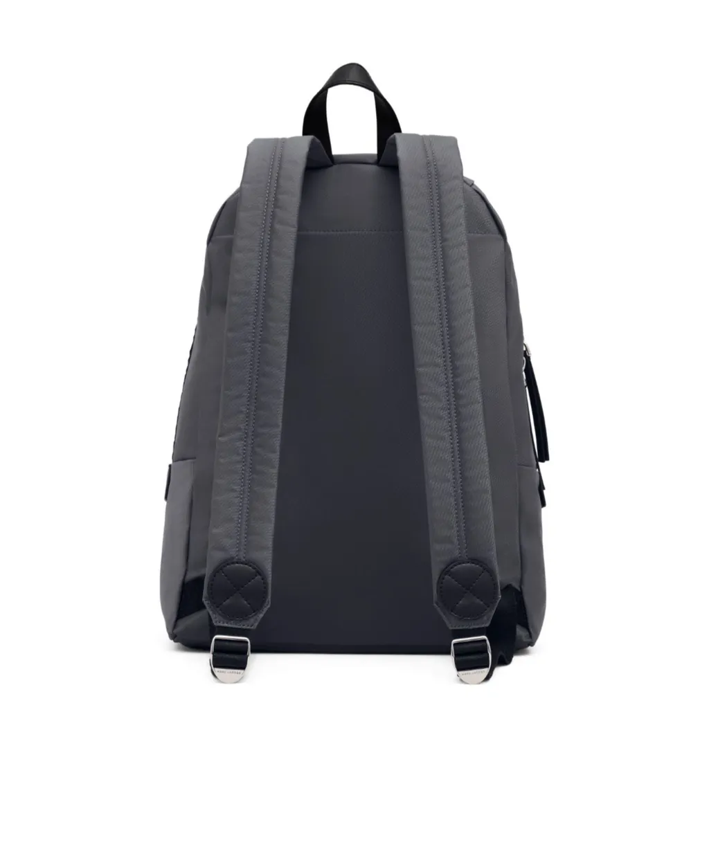 The Biker Logo-Patch Zipped Large Backpack