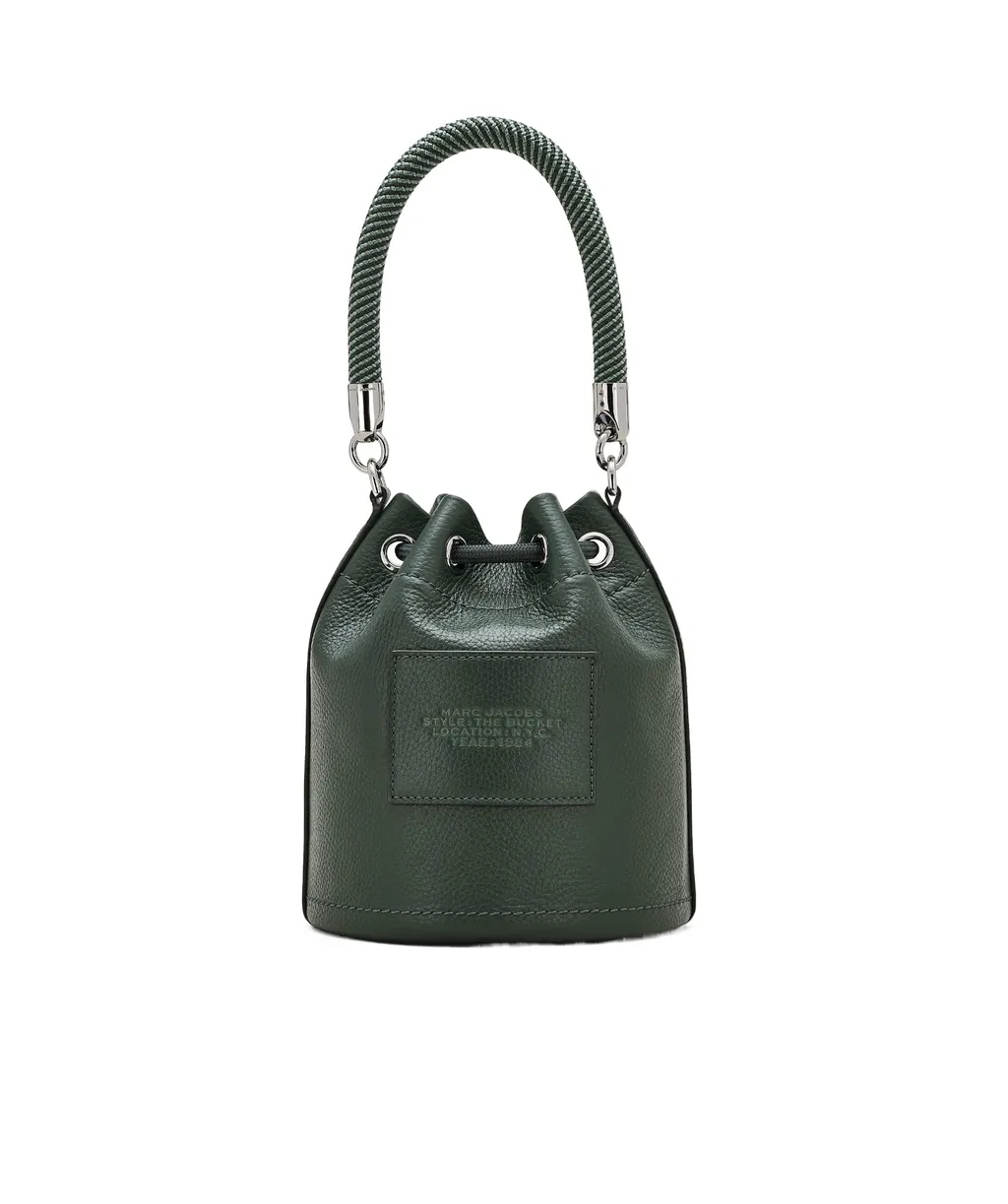 Logo Embossed Bucket Bag
